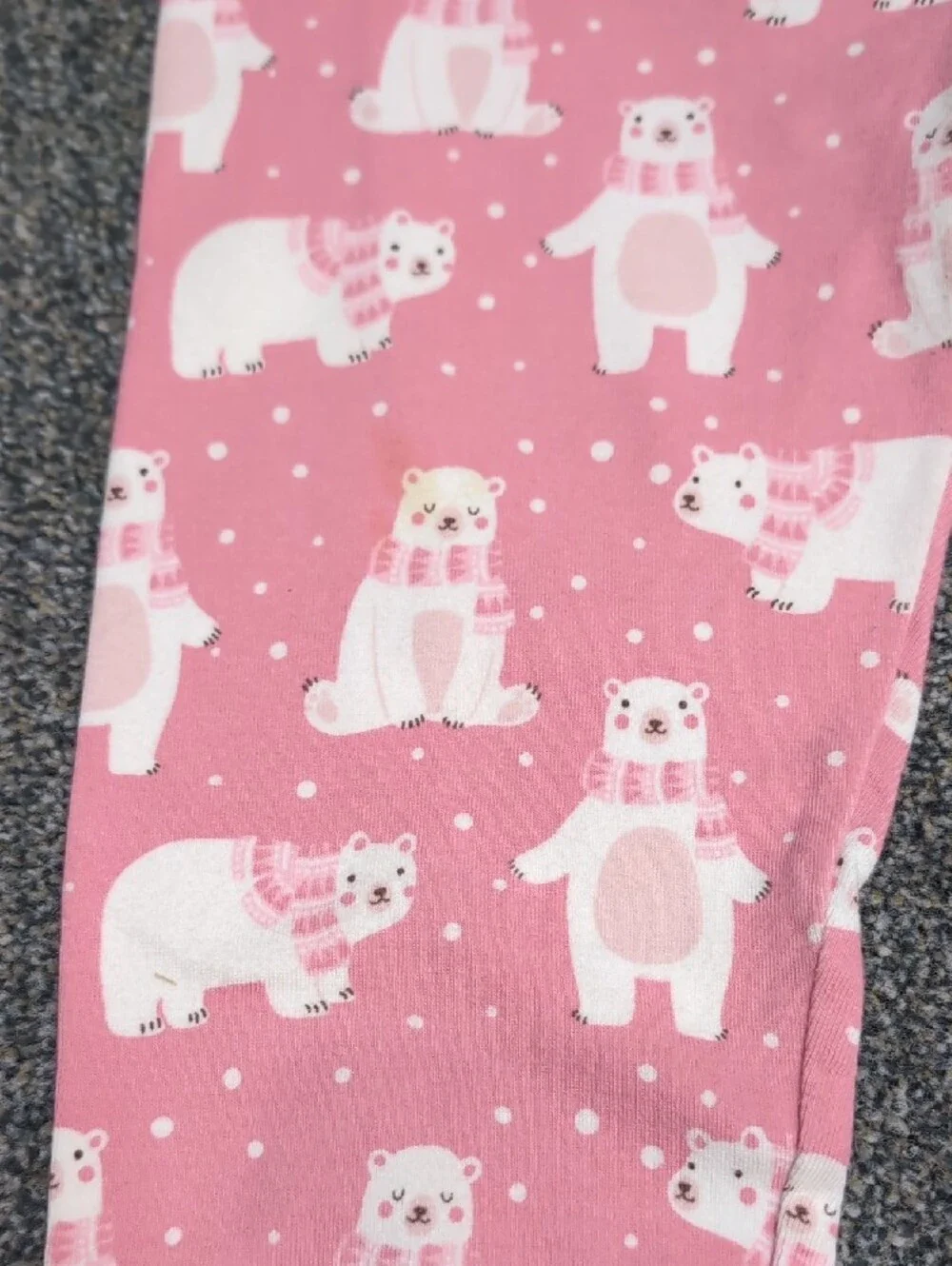 NWT Sz 7 Gymboree Dress Pink Polar Bear Dress with Matching Leggings + Cat